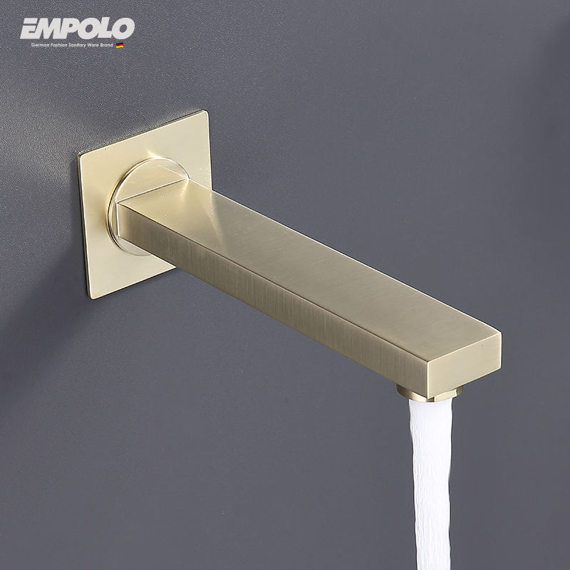 Bathrooms Complete Brass Wall Shower Mounted Gold Hotel Rain Shower 8/10/12 Inch