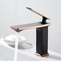 Modern Luxury Brass Body Water Faucet Deck Mounted Bathroom Faucet Single Hole Basin Faucets for Hotel Bathroom
