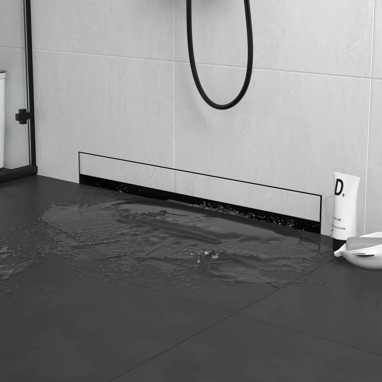 New Design Wall Drainage 304 Stainless Steel Linear Shower Floor Drain With Tile Insert Grate Cover