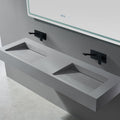 Stone Sink Ceramic Solid Surfaces Cabinet Basin Counter Top Vanity