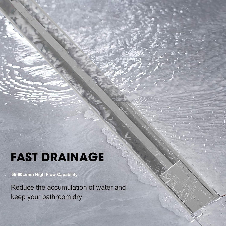 High Quality Stainless Steel 304/316L Linear Shower Floor Drain Modern Slim Design