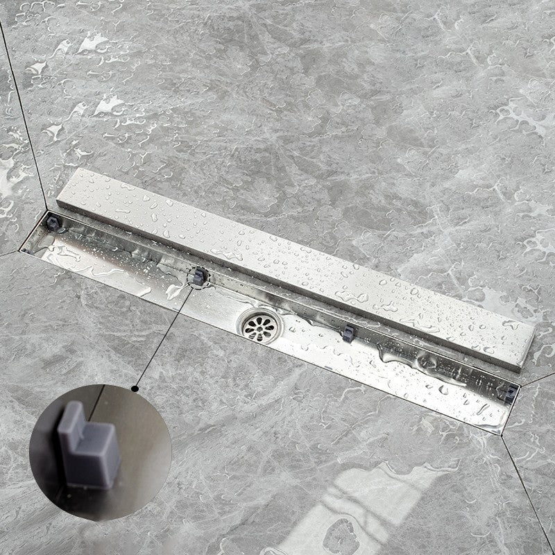 Linear Floor Tile Insert Long Shower Invisible Floor Drain