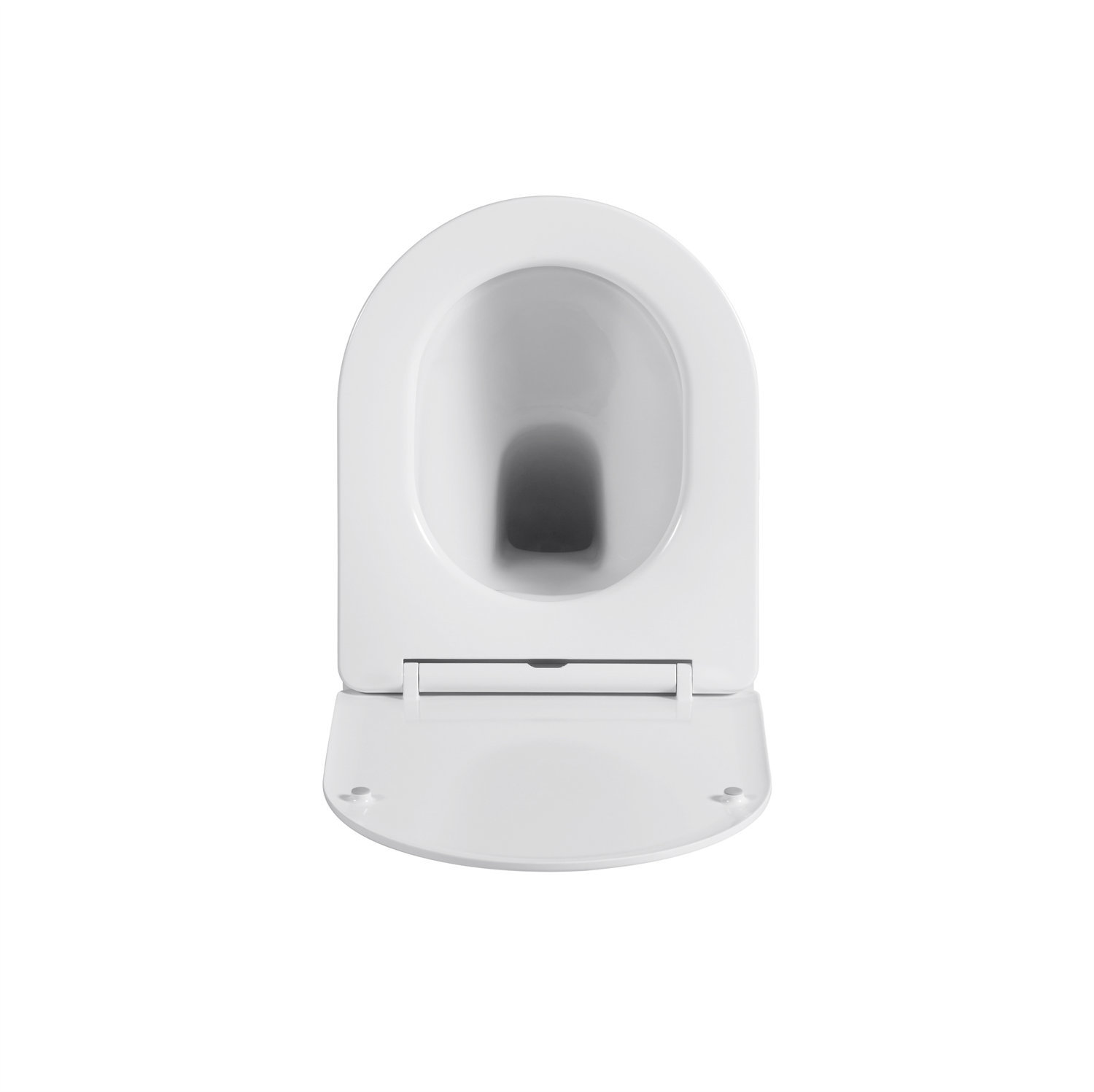 European Design Hidden Water Tank Wall Mounted Rimless Tornado Flush Ceramic Toilet