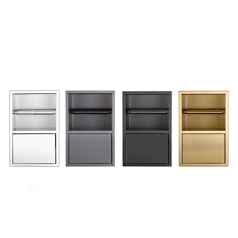 Stainless Steel Shower Luxury Niches Toilet Paper for Home/Hotel