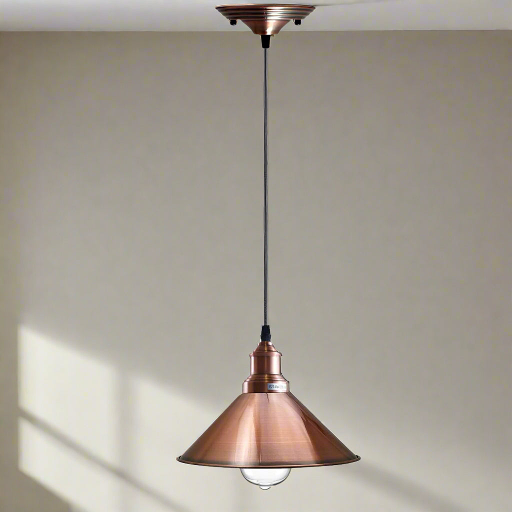 Industrial Cone Pendant Lighting
