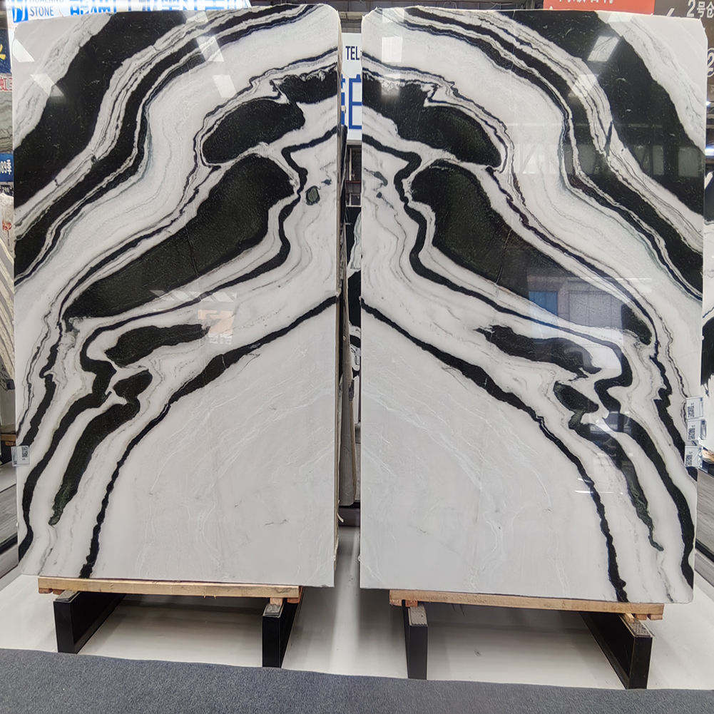 Panda White Marble 1600 mm × 3200mm x 18mm