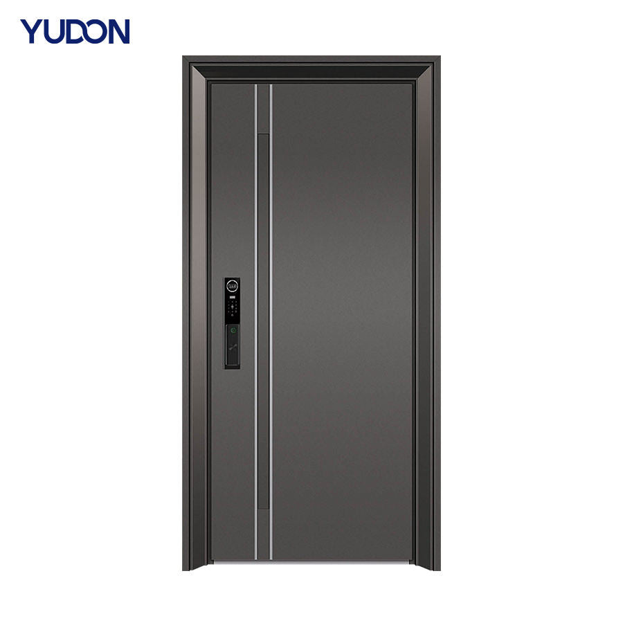 Luxury Design Stainless Steel Entrance Security Door Smart Door