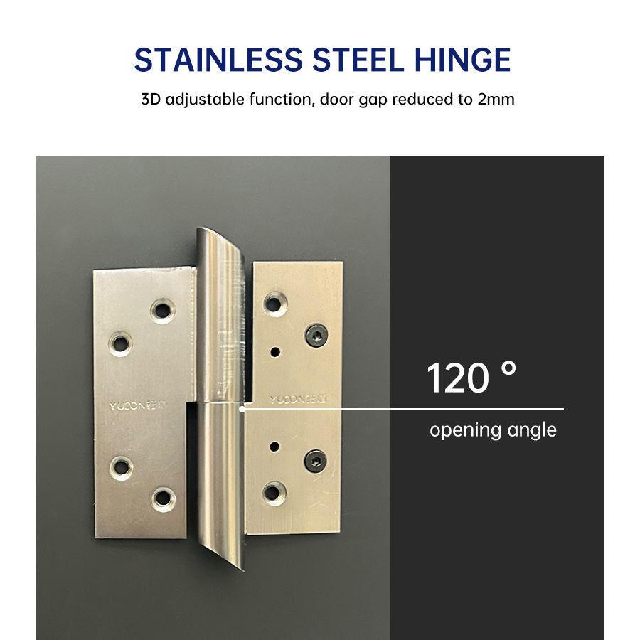Luxury Design Stainless Steel Entrance Security Door Smart Door