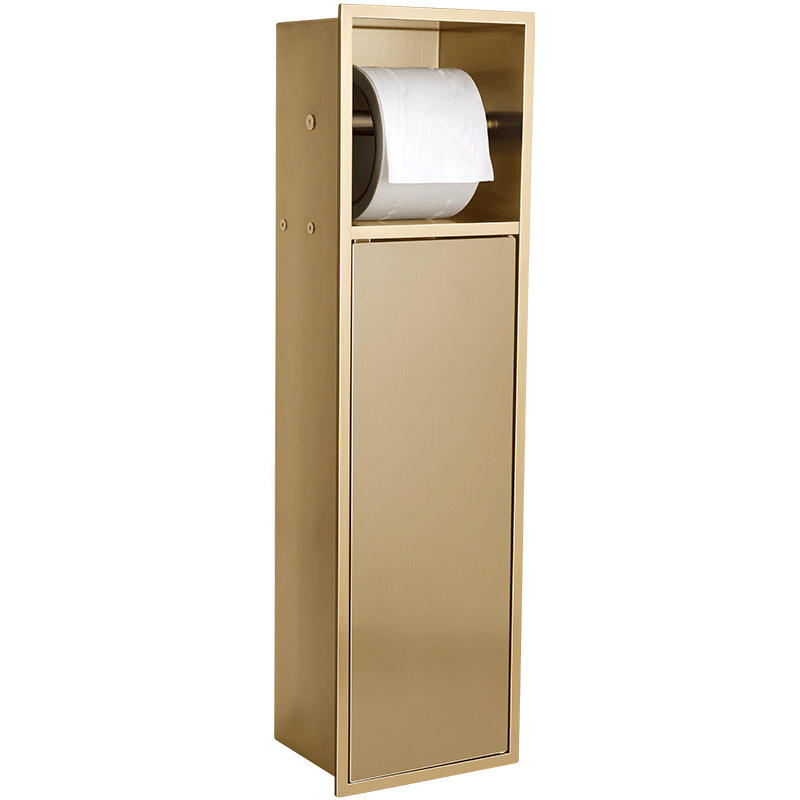 Stainless Steel Shower Luxury Niches Toilet Paper for Home/Hotel