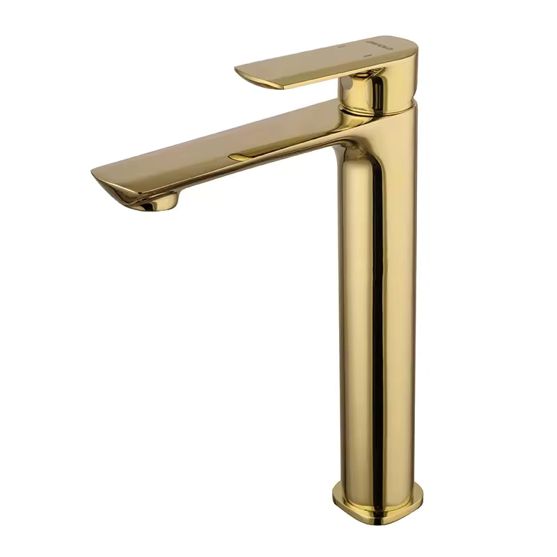 Single Handle Single Lever Washbasin Bathroom High Body Brass Basin Faucet