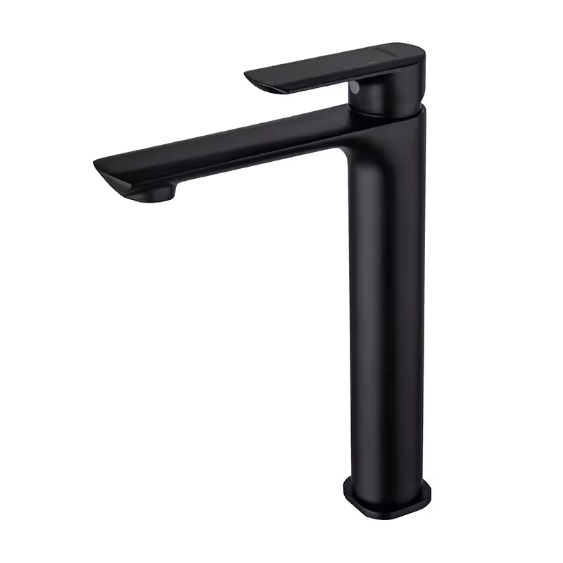 Single Handle Single Lever Washbasin Bathroom High Body Brass Basin Faucet