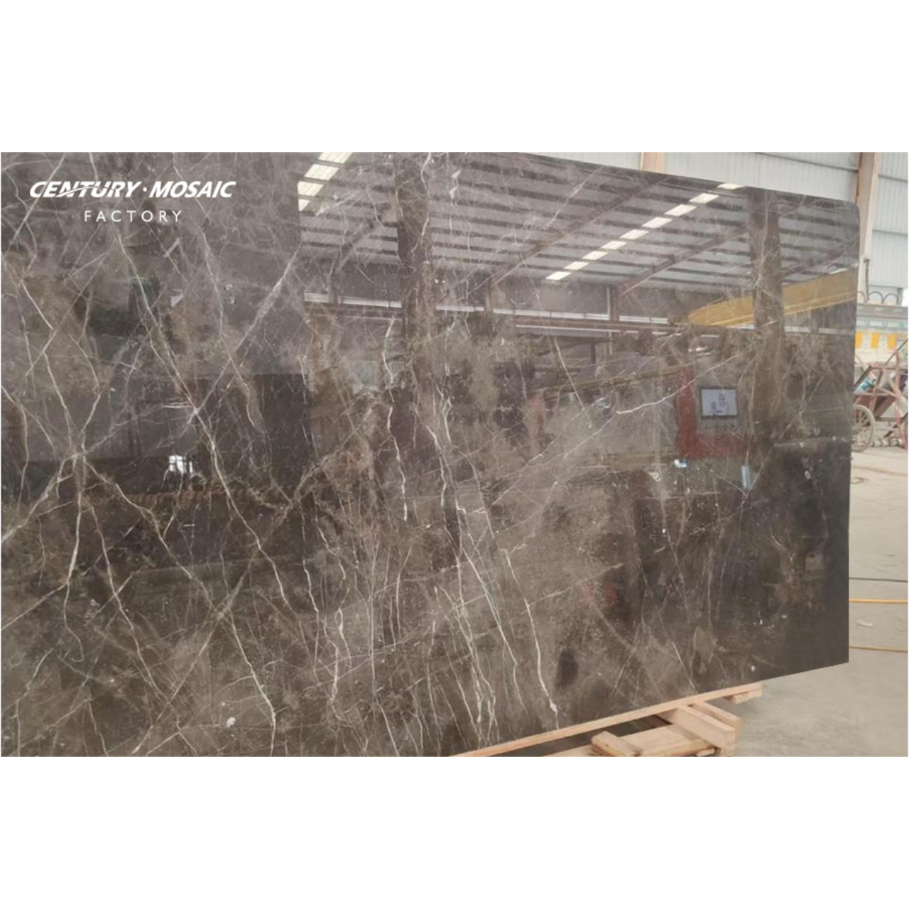 New Zealand Ash Gray Marble Slab Polished Waterproof Wall Floor Slabs