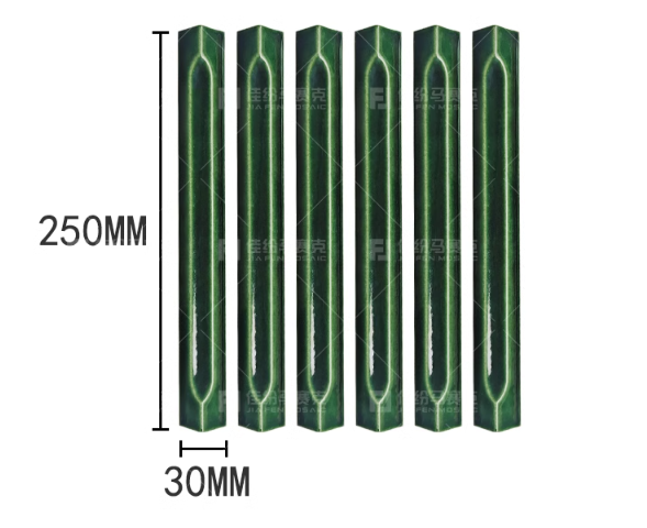 Interior Wall Decor Mosaics Porcelain Bathroom Moroccan Zellige Vintage Wall Manual Handmade