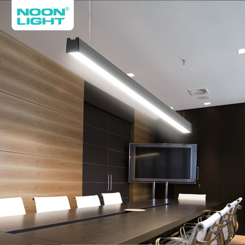 Dimmable Linkable Linear Light Aluminum Housing Linear Pendant Fixture 98cm