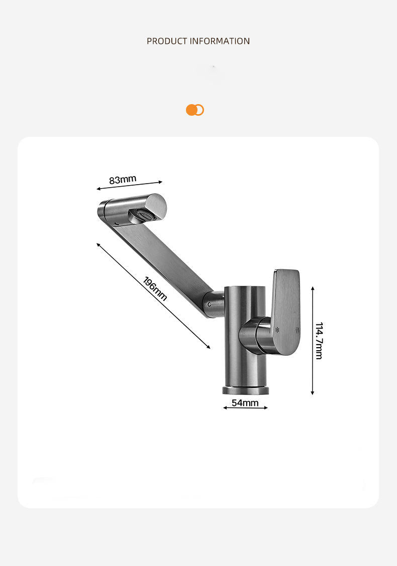 Luxury Single Hole Kitchen Taps/Mixer Bathroom or for Hotel