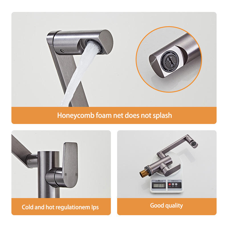 Luxury Single Hole Kitchen Taps/Mixer Bathroom or for Hotel