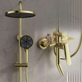 High Quality Brass Wall Mounted New Rainfall Multifunction Shower Head Set