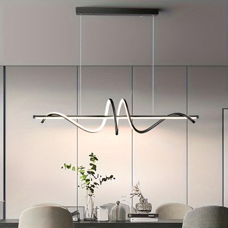 Luxury Hanging Lamps Led Ceiling 107X23X23 cm  Home Modern Chandeliers Pendant Light for Kitchen Island