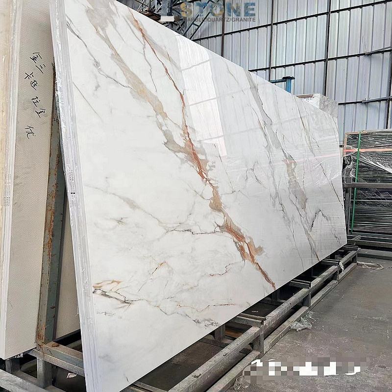 Calacatta Gold 9mm Porcelain Stone Panels 3200x1600mm
