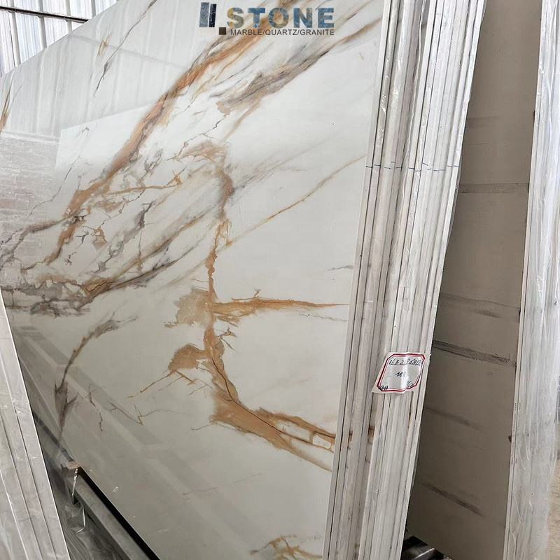 Calacatta Gold 9mm Porcelain Stone Panels 3200x1600mm