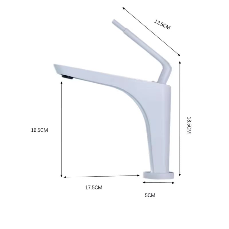 Luxury Lavatory Brass Water Tap Design for Vanity