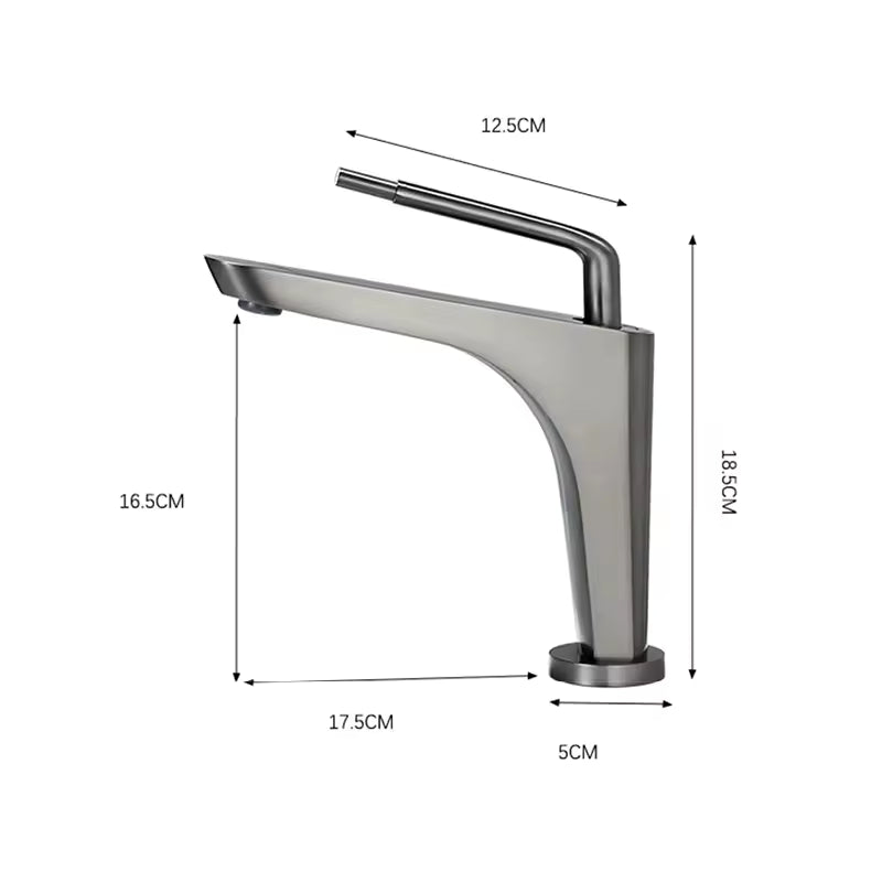 Luxury Lavatory Brass Water Tap Design for Vanity