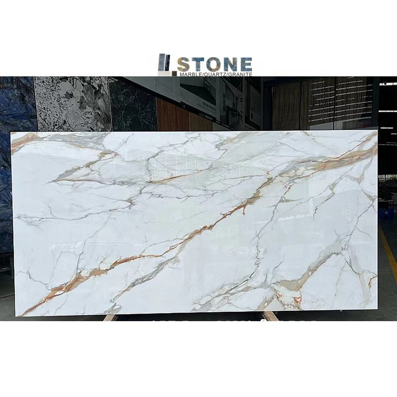 Calacatta Gold 9mm Porcelain Stone Panels 3200x1600mm