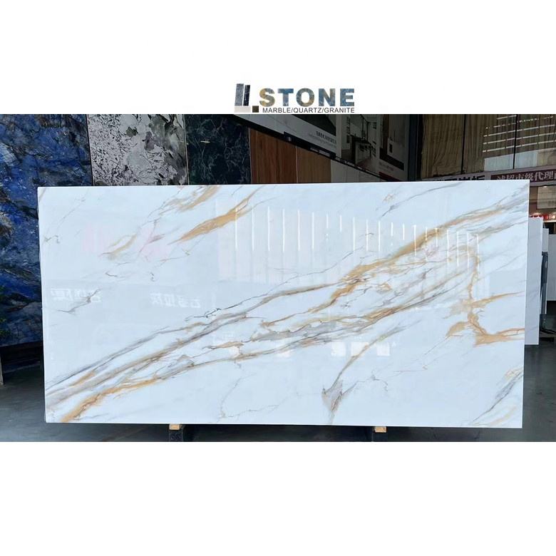 Calacatta Gold 9mm Porcelain Stone Panels 3200x1600mm