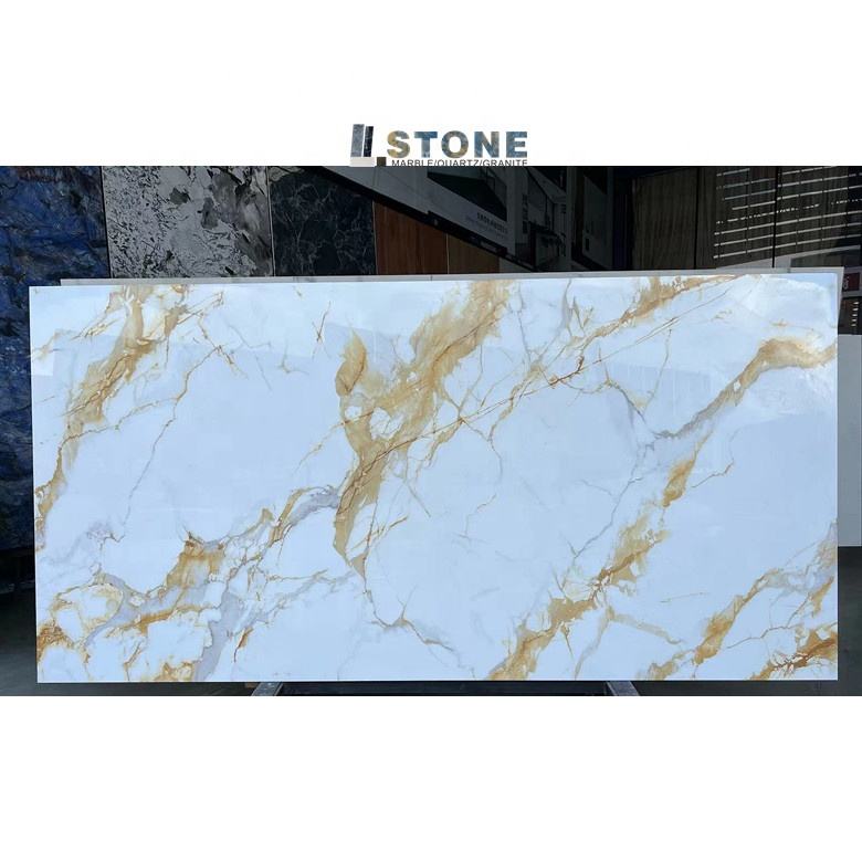 Calacatta Gold 9mm Porcelain Stone Panels 3200x1600mm