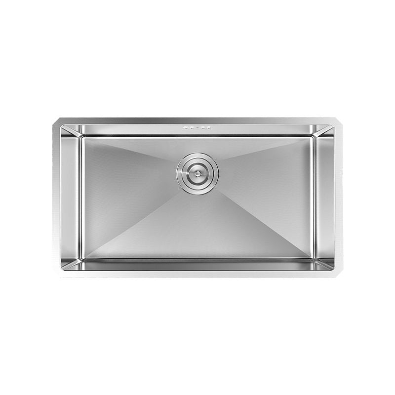 Large Single Bowl Kitchen Sink  Stainless Steel Undermount