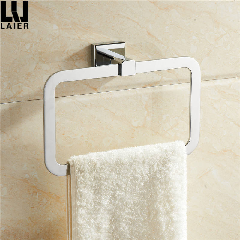 Modern Bathroom Brass Chrome Plated Bathroom Accessories Set