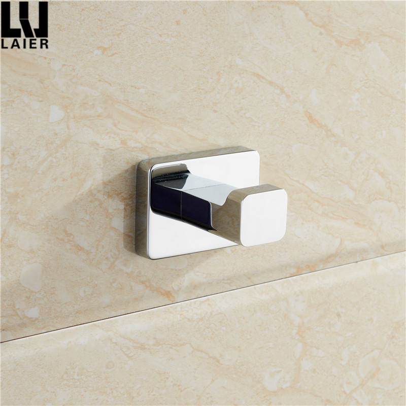 Modern Bathroom Brass Chrome Plated Bathroom Accessories Set