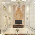 Calacatta Rosa Natural Stone Marble Floor Slab