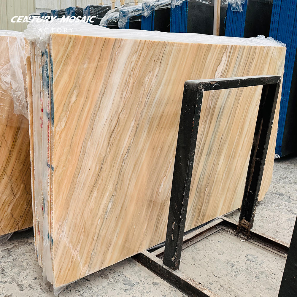 Calacatta Rosa Natural Stone Marble Floor Slab