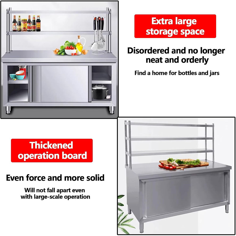 Commercial Stainless Steel Dining Table Commercial Kitchen Equipment Table Kitchen Stainless Steel Workbench