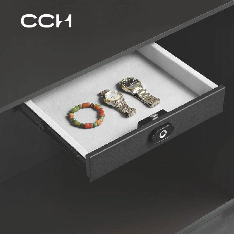 Smart Fingerprint Password Drawer Hidden Safe Large Capacity Battery Bluetooth