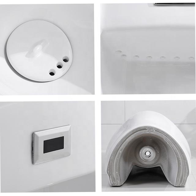 Automatic Sensor Flush Porcelain Toilet Urine Ceramic Small Ceramic WC Urinal for Men