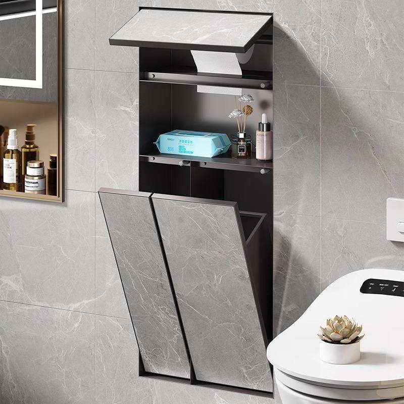 High Quality Insert Wall 304 Stainless Steel Square Bathroom Wall Niches for Storage