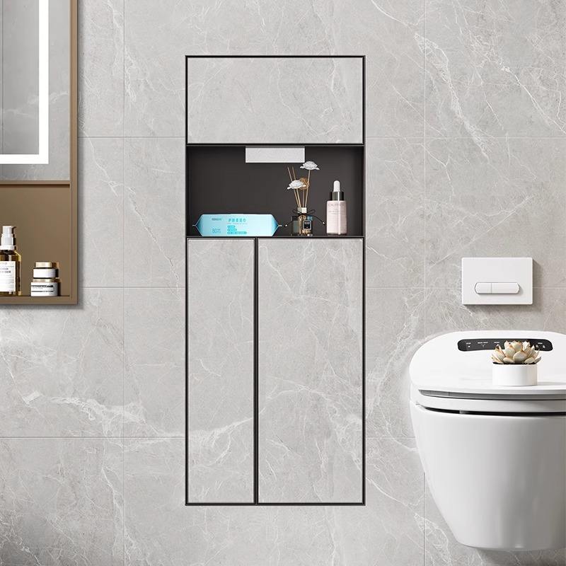 High Quality Insert Wall 304 Stainless Steel Square Bathroom Wall Niches for Storage