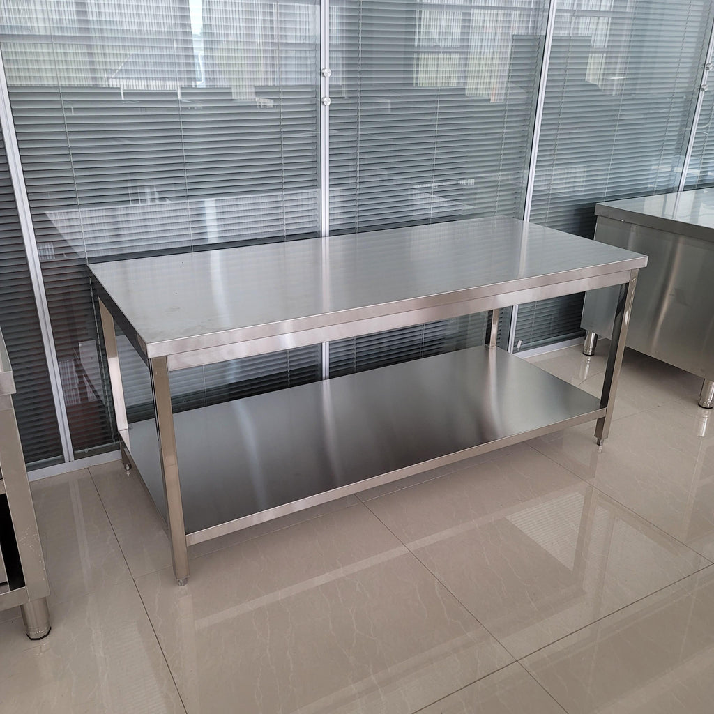 Stainless Steel Table Kitchen Work Table 1200 x 600 x 800mm