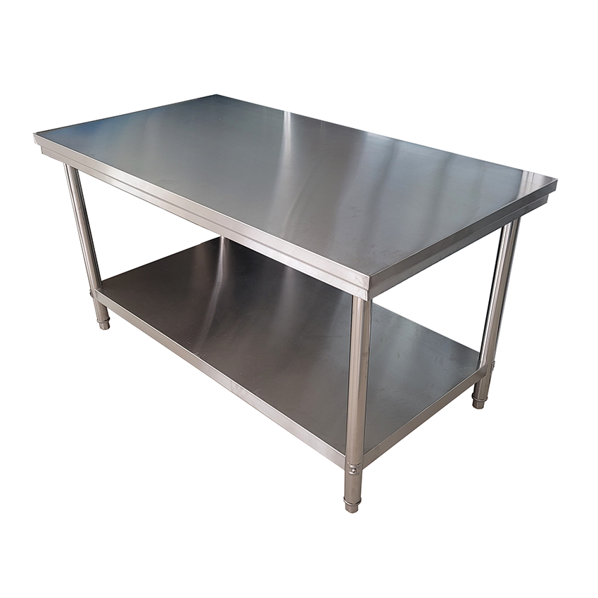 Stainless Steel Table Kitchen Work Table 1200 x 600 x 800mm