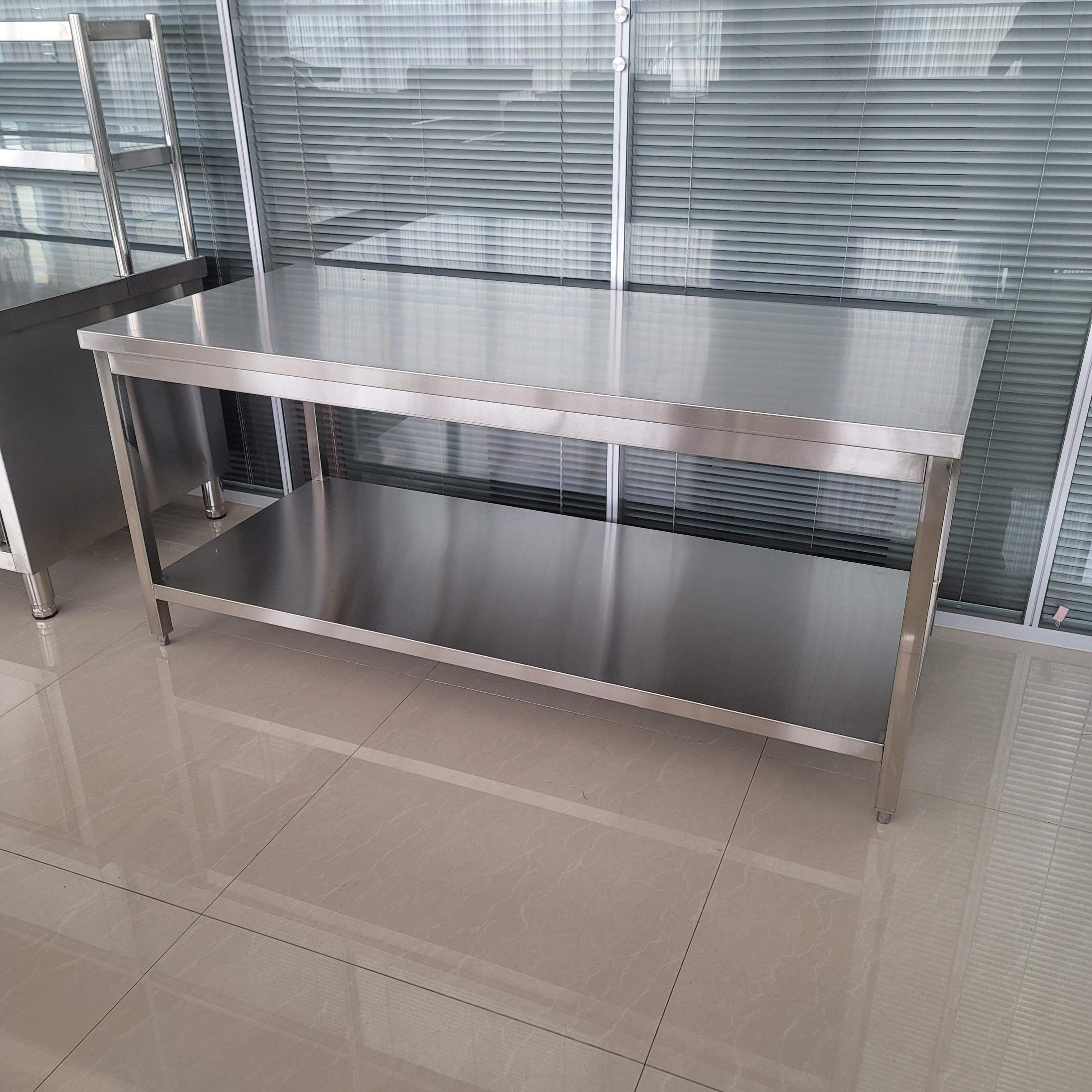 Stainless Steel Table Kitchen Work Table 1200 x 600 x 800mm
