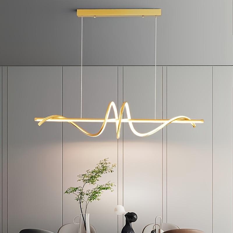 Luxury Hanging Lamps Led Ceiling 107X23X23 cm  Home Modern Chandeliers Pendant Light for Kitchen Island