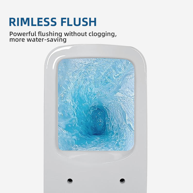 Modern Comfort Contemporary Wall Hung Toilet Water Dual Flush Ceramic Toilet