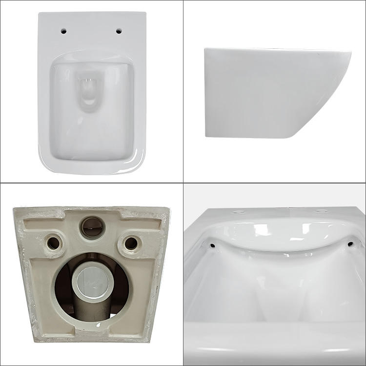 Modern Comfort Contemporary Wall Hung Toilet Water Dual Flush Ceramic Toilet