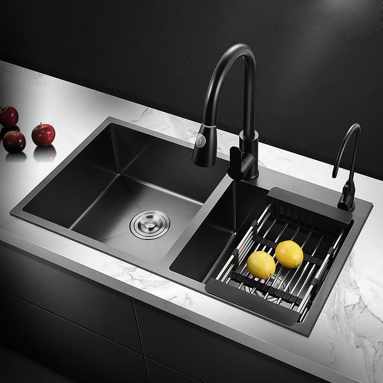 Handmade Double Bowl Stainless Steel for Kitchen Sink